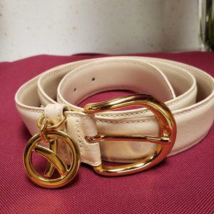 Paloma Picasso Italian leather belt